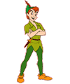 Peter Pan 2 para colorir